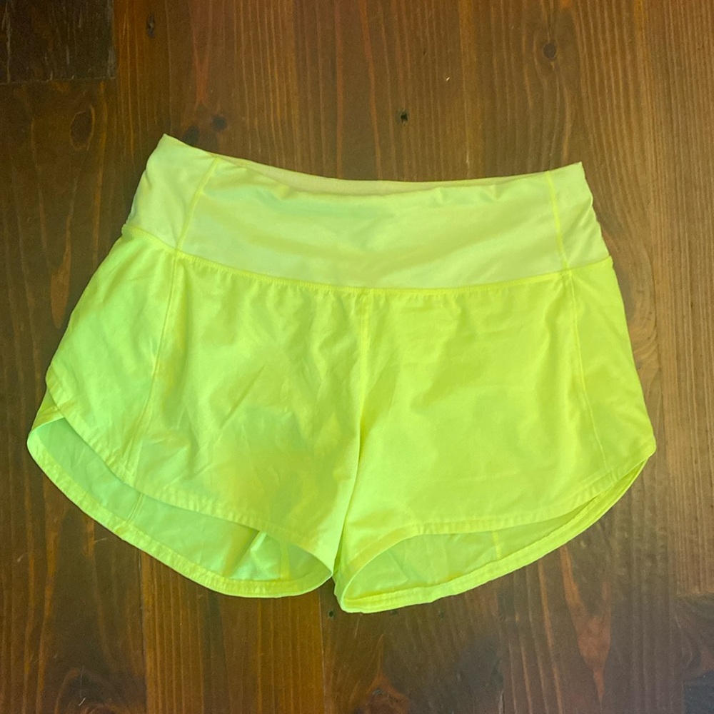 Neon Speed-up shorts 4 Tall